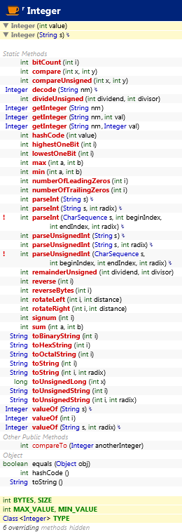 java.lang.Integer
