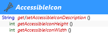 javax.accessibility.AccessibleIcon