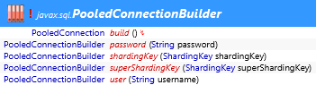javax.sql.PooledConnectionBuilder