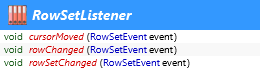 javax.sql.RowSetListener