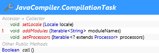 javax.tools.JavaCompiler.CompilationTask