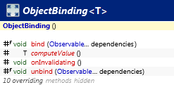 javafx.beans.binding.ObjectBinding