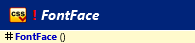 javafx.css.FontFace