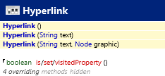 javafx.scene.control.Hyperlink