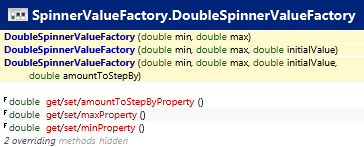 javafx.scene.control.SpinnerValueFactory.DoubleSpinnerValueFactory