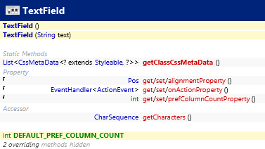 javafx.scene.control.TextField