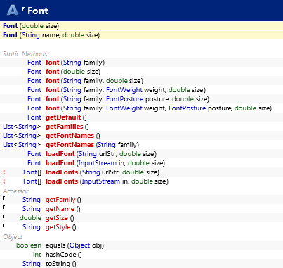 javafx.scene.text.Font